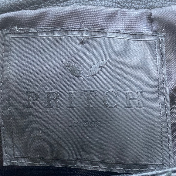 Pritch London Patterned Leather Top - Picture 2 of 10